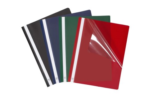 Skoroszyt A4 czerwony polipropylen PP Bantex (400076729)