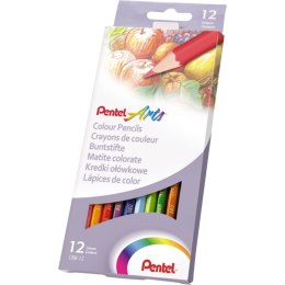 Kredki ołówkowe Pentel 12 kol. (CB8-12U)