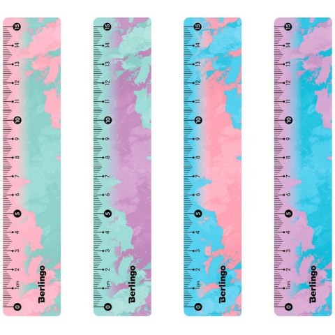 Linijka plastik Haze 15cm Berlingo (4260709085227)