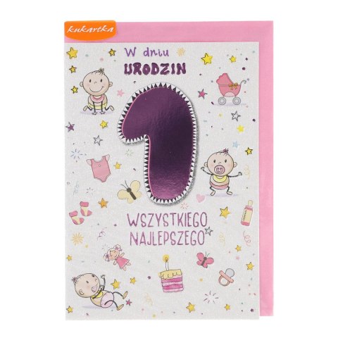 Kartka składana C6 PR [mm:] 115x165 Kukartka
