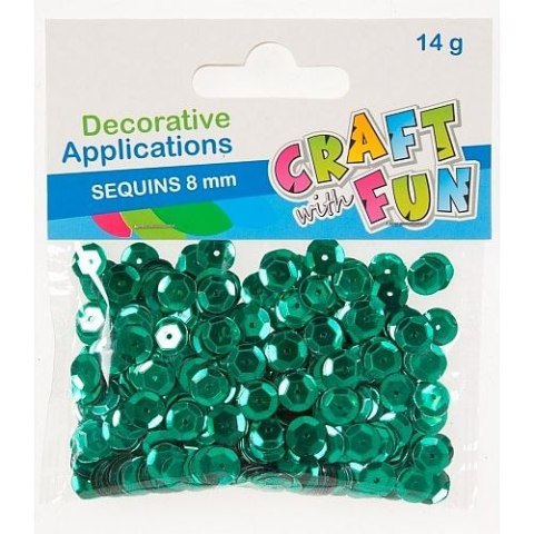 Cekiny Craft with Fun zielone 14g (383995)