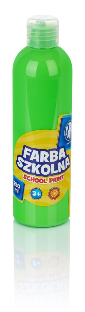 Farby plakatowe Astra szkolne kolor: zielony 250ml 1 kolor.