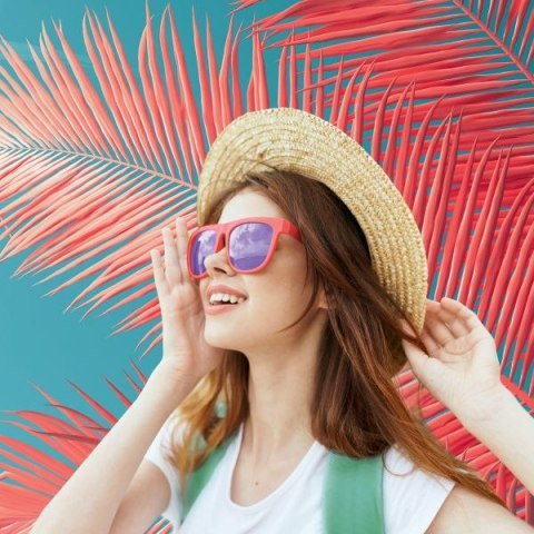 Kosz na śmieci Colour Breeze plastik kolor: niebieski 14L Esselte (626289)