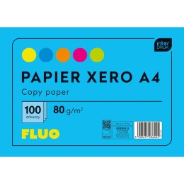 Papier kolorowy Interdruk A4 mix (PAKSA4FLUO)