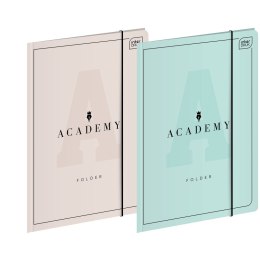 Teczka kartonowa na gumkę ACADEMY A4+ mix Interdruk (TEGUFACADEP)