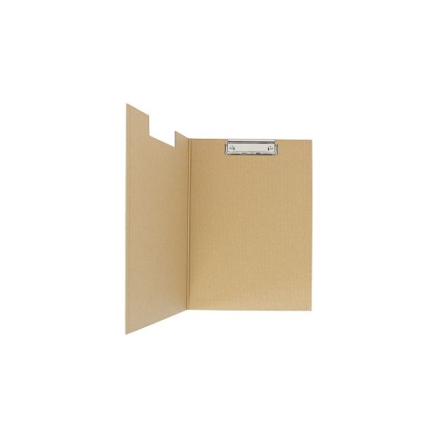 Teczka z klipem A4 naturalna Biurfol (ECO-04)