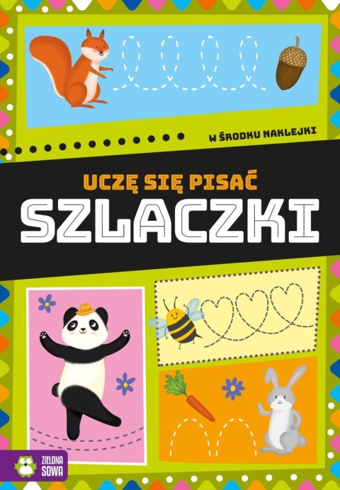 Książeczka edukacyjna Zielona Sowa Uczę się pisać. Szlaczki