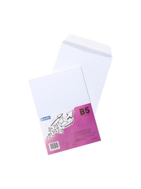 Koperta B5 HK biała Bantex (400089460) 50 sztuk