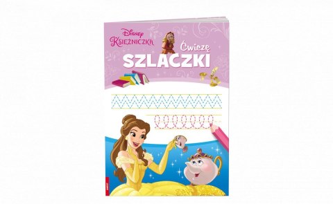 Książka dla dzieci Ameet Disney Księżniczka. Ćwiczę Szlaczki (SZLB 3)