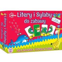 Układanka Abino litery i sylaby