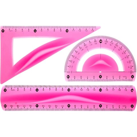 Komplet geometryczny 3 el. Tetis (BL010-PK)