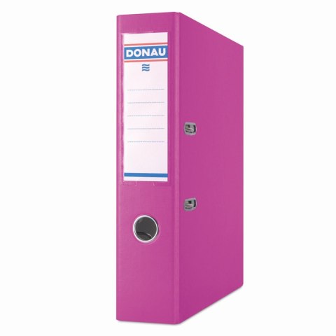 Segregator dźwigniowy Master A4 75mm różowy Donau (3970001PL-30)