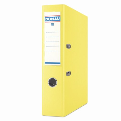 Segregator dźwigniowy Master A4 75mm żółty Donau (3970001PL-11)