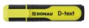 Zakreślacz D-Text wkład żółty 1,0-5,0mm Donau (7358001PL-11)