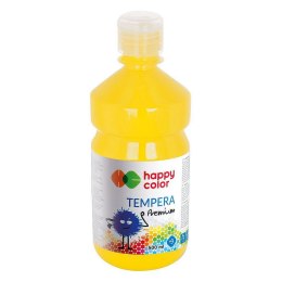 Farba tempera Happy Color kolor: żółty 500ml 1 kolor. (3310)