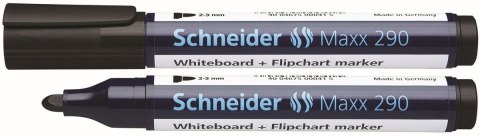 Marker suchościeralny Maxx 290 wkład czarny 2,0-3,0mm okrągła końcówka Schneider (SR129001)