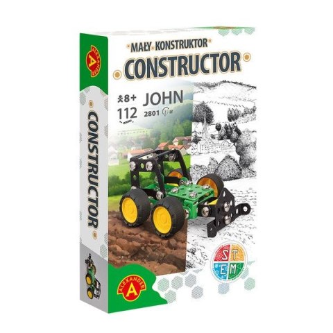 Klocki konstrukcyjne CONSTRUKTOR JOHN Mały konstruktor Alexander