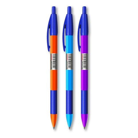 Długopis FLEXI Clkic&Grip wkład niebieski 1,0mm Penmate (TT7985)