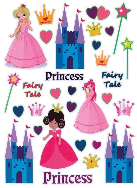 Naklejka (nalepka) Craft-Fun Series Princess Titanum