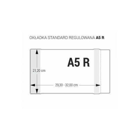 Okładka A5 B6R [mm:] 212x293-320 Biurfol (OZB-44)