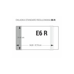 Okładka Biurfol E6R [mm:] 245x340-377 (OZK-47)