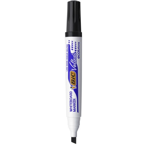 Marker suchościeralny Velleda Ecolutions 1751 wkład czarny 3,7-5,5mm ścięta końcówka Bic (904946)