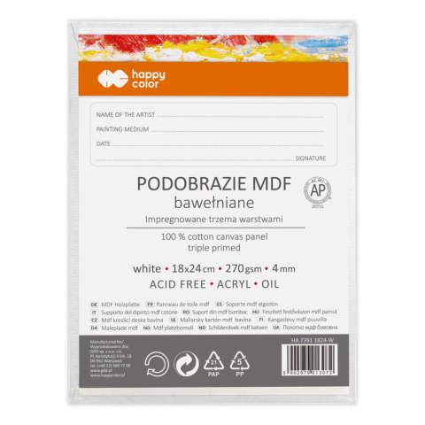 Podobrazie [mm:] 180x240 Happy Color (HA 7391 1824-W)