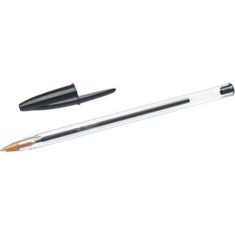 Długopis Cristal Medium wkład czarny 0,4mm Bic (847897)