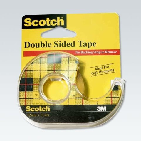 Taśma dwustronna 12x6,3 [mm x m] Scotch (136)