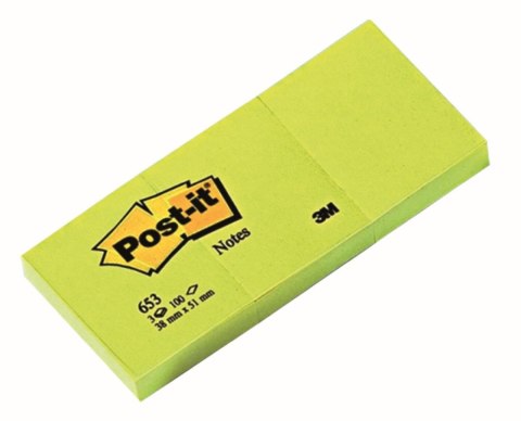 Notes samoprzylepny (karteczki) żółty 300k [mm:] 38x51 Post-It