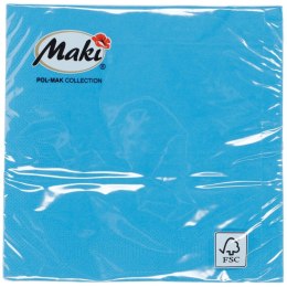 Serwetki Pol-mak niebieski papier [mm:] 330x330 (008)