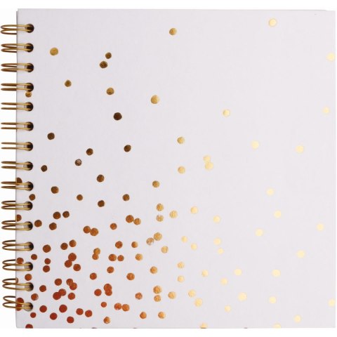 Blok artystyczny Gdd Happy Color Golden Dots 80g 30k [mm:] 203x203 (HA 7631 2020-DC30)