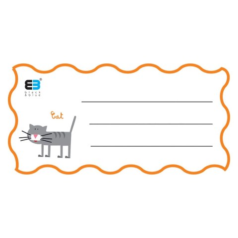 Naklejka (nalepka) B&B KIDS Interdruk (NAKZESB&B)