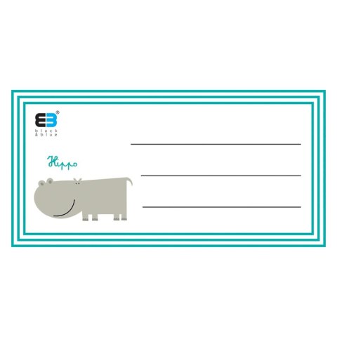 Naklejka (nalepka) B&B KIDS Interdruk (NAKZESB&B)