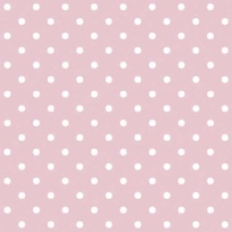 Serwetki Paw Lunch Dots light pink mix nadruk bibuła [mm:] 330x330 (SDL066013)