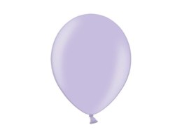 Balon gumowy Partydeco metalizowany 100 szt lawendowy 12cal