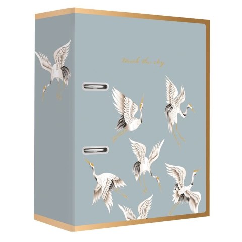 Segregator A4 75 2R Dź SATIN GOLD BIRDS