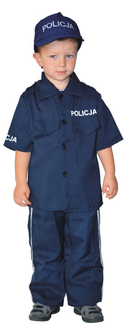 Kostium Arpex dziecięcy - Policjant lux - rozmiar M (SD3033-M-1176)