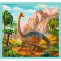 Puzzle Trefl W świecie Dinozaurów 10w1 el. (90390)