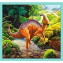 Puzzle Trefl W świecie Dinozaurów 10w1 el. (90390)