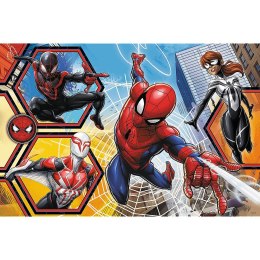 Puzzle Trefl Spiderman Super maxi Spiderman wyrusza do akcji 24 el. (41006)