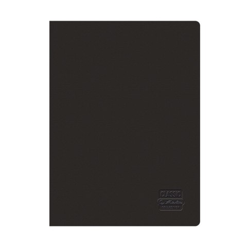 Zeszyt A4 Rainbow Classic czarny 9553983 60k. krata Herlitz (400197921)