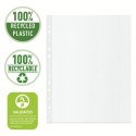 Koszulki na dokumenty Recycled Maxi groszkowa A4 kolor: bezbarwny typu U 70 mic. Esselte (627502)