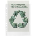 Koszulki na dokumenty Recycled Maxi groszkowa A4 kolor: bezbarwny typu U 70 mic. Esselte (627502)