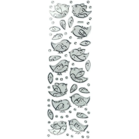 Naklejka (nalepka) Craft-Fun Series ptaszki Titanum (PFH02)