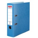 Segregator dźwigniowy Q. file Standard 0011178936 A4 80mm niebieski jasny Herlitz (300023548)