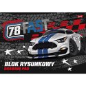 Blok rysunkowy Unipap A3 kolorowy 80g 20k [mm:] 297x420