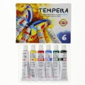 Farba tempera Koh-I-Noor kolor: mix 16ml 6 kolor.