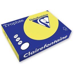 Papier kolorowy Trophee kolorowy A4 żółty 80g (xca41778)