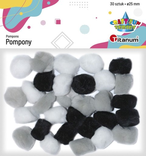 Pompony Titanum Craft-Fun Series mix 30 szt (283068)